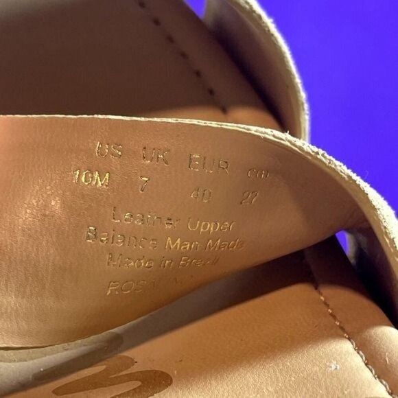 Sam Edelman Women's Sesame Rosalind Platform Block Heel Sandal Shoe Size 10-NEW - Picture 9 of 9